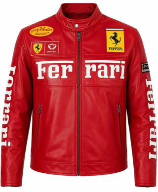 Grand Prix Wonho Red Ferrari Jacket
