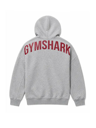 Grey Gymshark Power Hoodies   