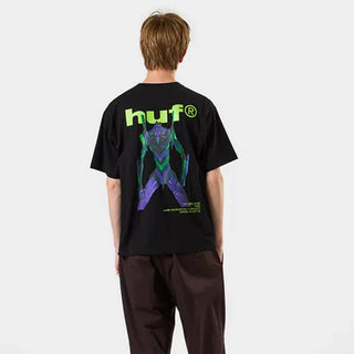 HUF x Neon Genesis Evangelion Unit-01 Black Tee