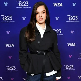 Hailee Steinfeld Disney Peplum Jacket