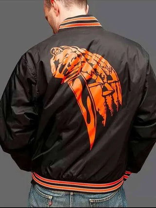 Halloween Kills 78 Black Bomber Jacket