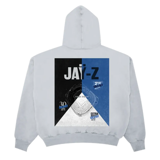 JAŸ-Z Yankee Stadium Roc Nation All Offense Grey Hoodie