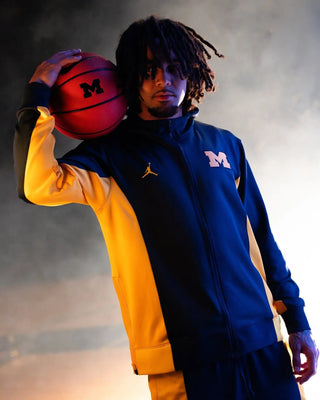 Jordan Michigan Wolverines 2026 Zip Jacket For Men & Women