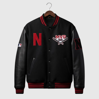Jordan Walker MVP 2026 Black Varsity Jacket