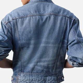 Jung x Kook 90s Calvin Klein Blue Denim Jacket