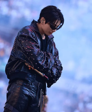 Jungkook Custom Balenciaga Paris Tour Jacket