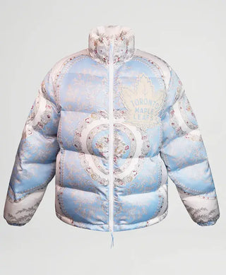 Justin Bieber Custom Toronto Maple Leafs Puffer Jacket