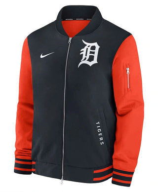 Justin Verlander Career Celebration Detroit Tigers bomber Jacket front image