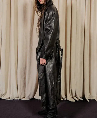 Kai Cenat VIVET 2026 Leather Trench Coat