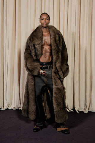 Kai Cent VIVET Collection 2026 Faux Fur Overcoat
