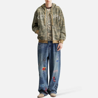 Kidsuper Camo Hoodie