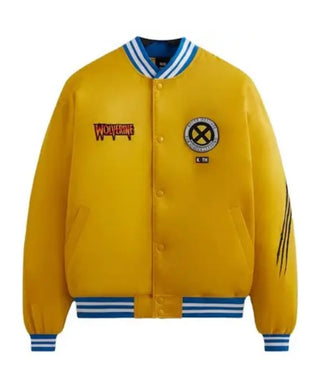 Kith for X Men Wolverine Bomber Satin Jacket