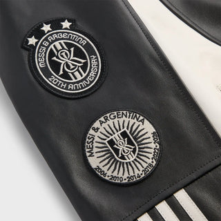 Kith Adidas x Black Messi Football  Biker Jacket
