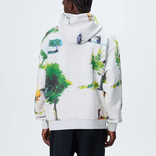 Kith & NB Watercolor Nelson Hoodie For Men & Women