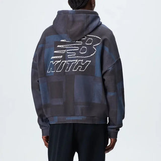 Kith & New Balance Woodblock Braxton Zipper  Hoodie