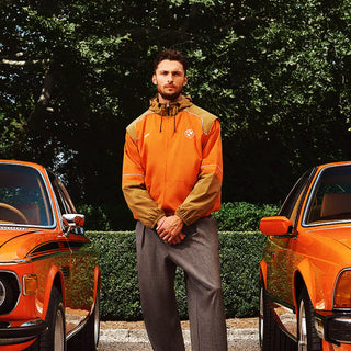 Kith for BMW 2026 Orange Windbreaker Jacket
