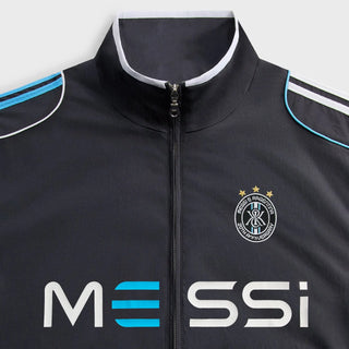 Kith x Adidas Messi Football Black Track Jacket