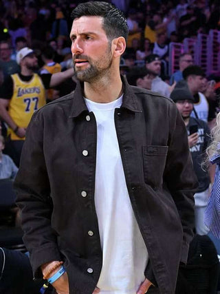 LA 2026 Novak Djokovic Black Jacket