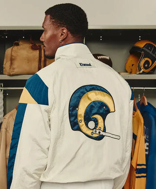 LA Rams x Elwood Helmet Retro Track Jacket