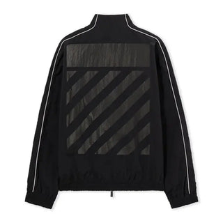 L/AB Diagonal Track Black Jacket