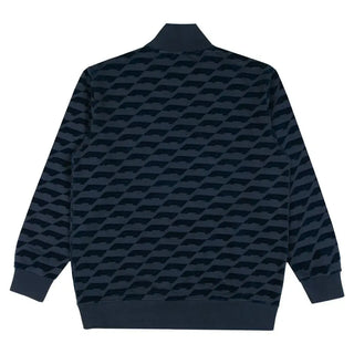 Las Vegas GP Flocked Allover Print Navy Sweatshirt