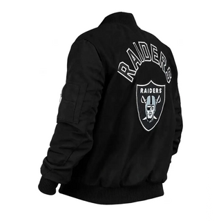 Las Vegas Raiders MA-1 Historic bomber Jacket