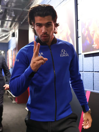 Laver Cup 2026 Carlos Alcaraz Blue Zip-Up Jacket For Men & Women
