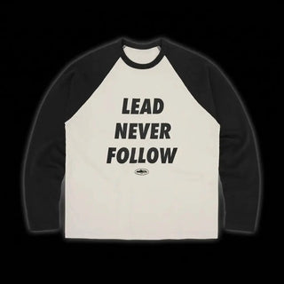 Lead Raglan Black Sweatshirt For Men & Women