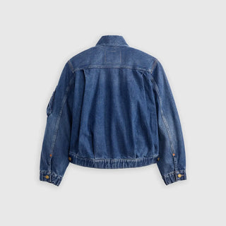 Levi’s x sacai Women's Blouson Blue Denim Jacket 