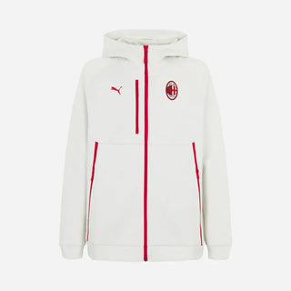 MILAN Pumatech 2026/27 White Hooded Jacket