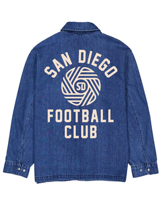 MLS San Diego Flow Denim Coach Jacket