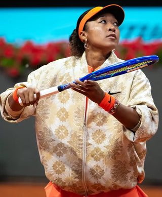 Madrid Open 2026 Naomi Osaka Nike Beige Jacket