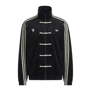 Manchester Adidas Blue United Year Chinese New  Black Jacket