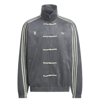Manchester Adidas Blue United Year Chinese New Grey Jacket