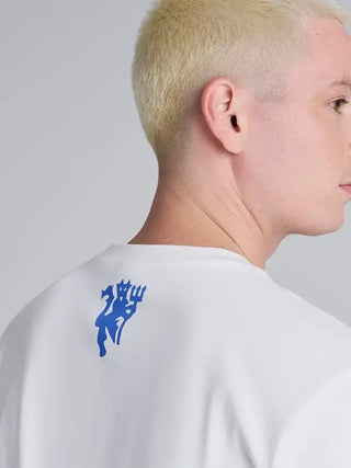 Manchester United x Adidas Graphic White T-Shirt For Men Women