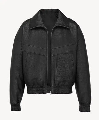 Martin Cortis K-Pop Saint Laurent Leather Jacket For Men & Women