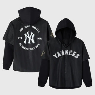 
Men's New York Yankees OVO x MLB Black Jersey