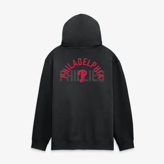 Men's Philadelphia Phillies Fanatics Black Out Fleece Hoodie
