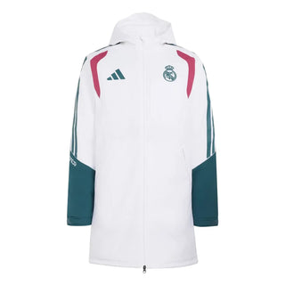 Mens UCL Pro Parka 26/27 White Jacket
