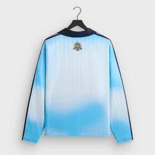 Messi Kith Adidas x Goalkeeper Long Sleeve Pullover Blue Tee