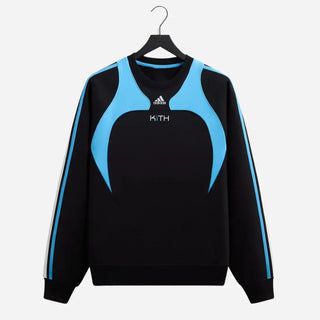 Messi Kith x Adidas Black Pullover Fleece  Sweater