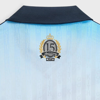 Messi x Kith Adidas x Goalkeeper Long Sleeve Pullover Blue Tee