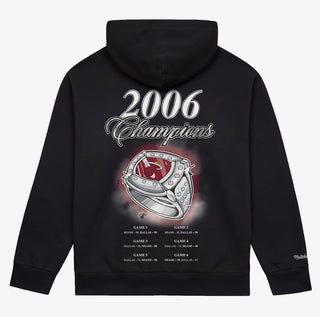 Mitchellandness Miami Heat 2006 Champions Black Legacy Made Hoodie