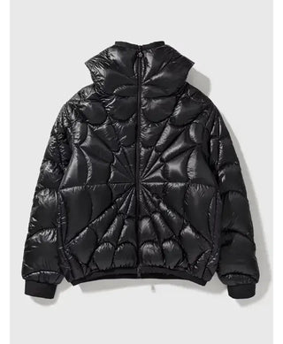 Moncler X Spiderman Black Padded Jacket
