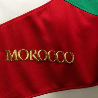 Morocco World Cup Colorblock Zipper Jacket For Men & Women