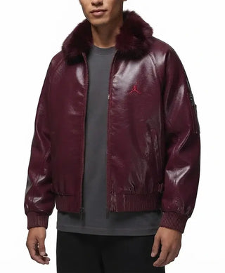 Mowalola × Jordan Leather Jacket