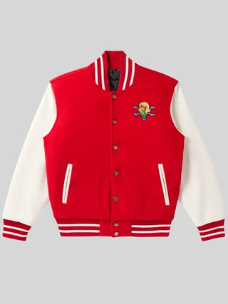 Mr. Me Too Varsity Red Jacket For Men & Women