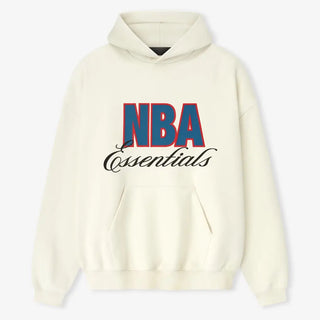 NBA 90's Fear of God Cream Hoodie 
