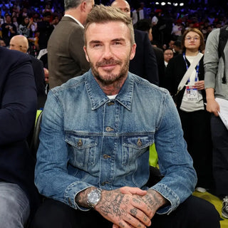 NBA China Games 2026 David Beckham Denim Jacket