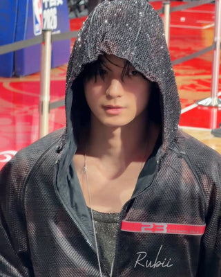NBA China Games 2026 Juyeon Jordan Mowalola Black Jacket